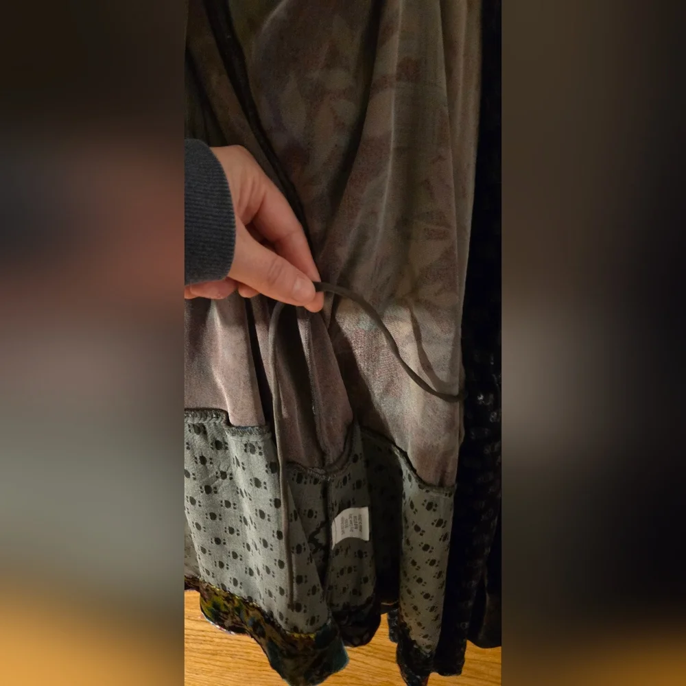 NWT Johnny Was Plus Size Boho Dream Multiprint Velvet Silk Kimono Size 1X
